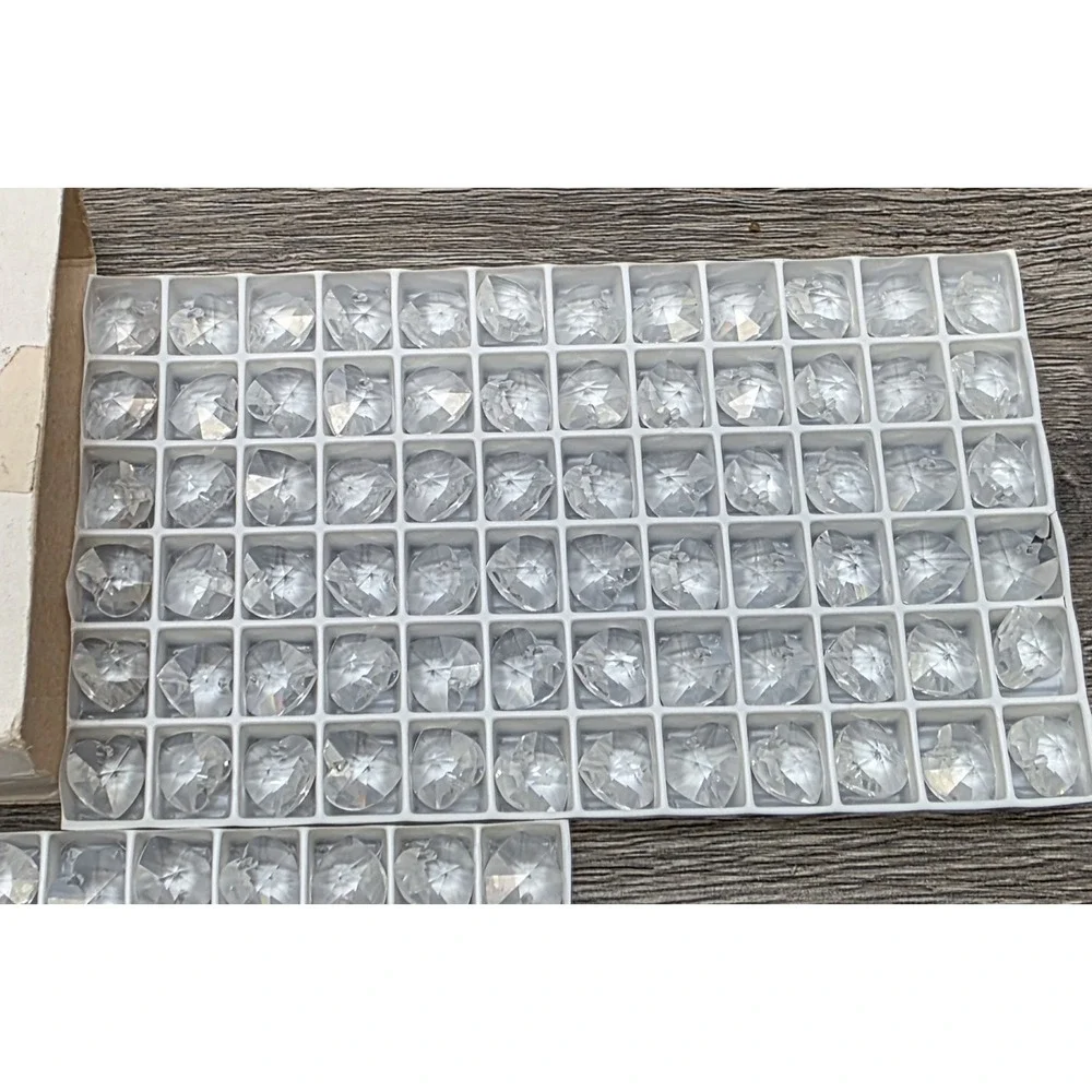 Vintage Swarovski Crystal Hearts - Art 6202 - 10.3x 10MM - Over 250 Pieces
